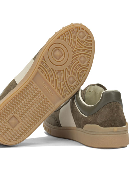 Valentino Garavani "Upvillage" Low-Top Sneakers - Green