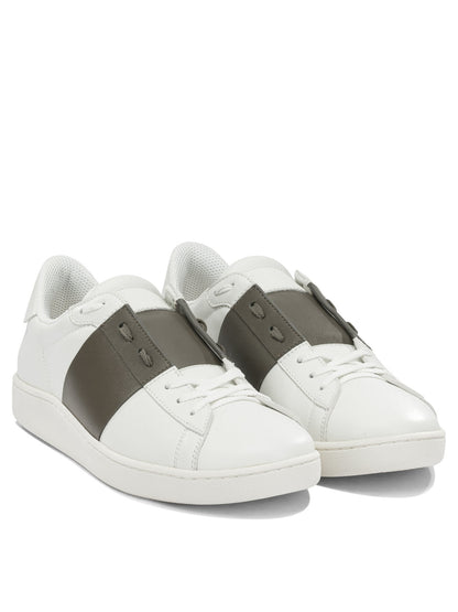Valentino Garavani "Open" Low-Top Sneakers - White