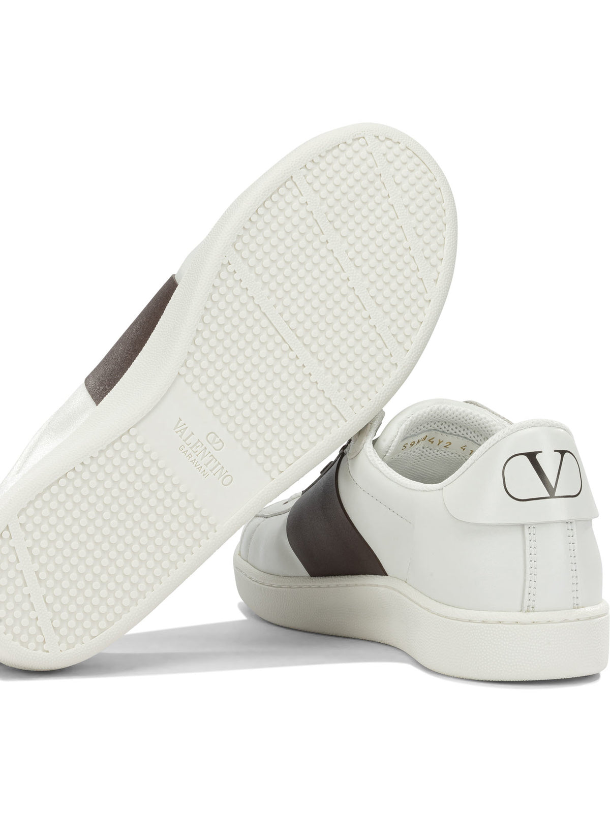 Valentino Garavani "Open" Low-Top Sneakers - Brown