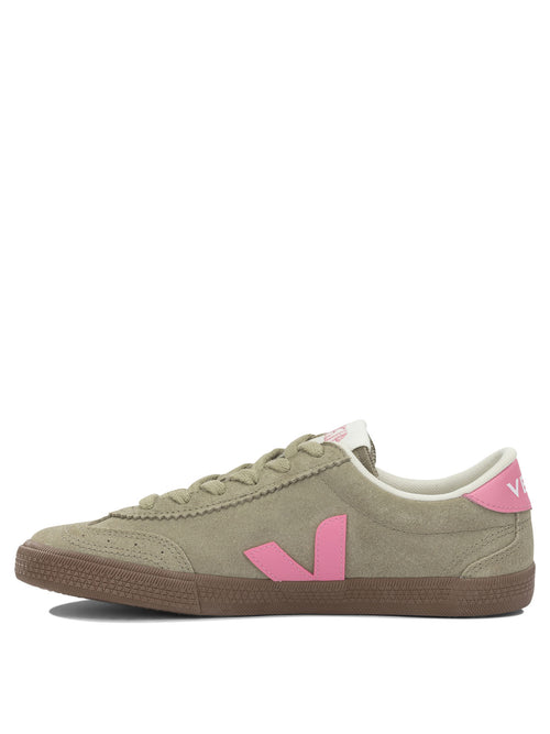 Veja "Volley" Low-Top Sneakers - Beige