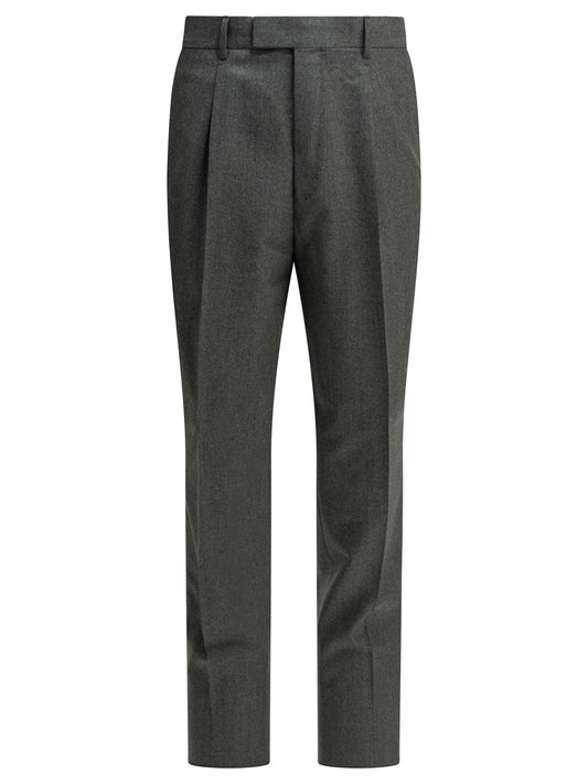 Zegna Tailored wool pants - Grey