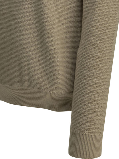 Zegna Cashmere polo sweater - Beige