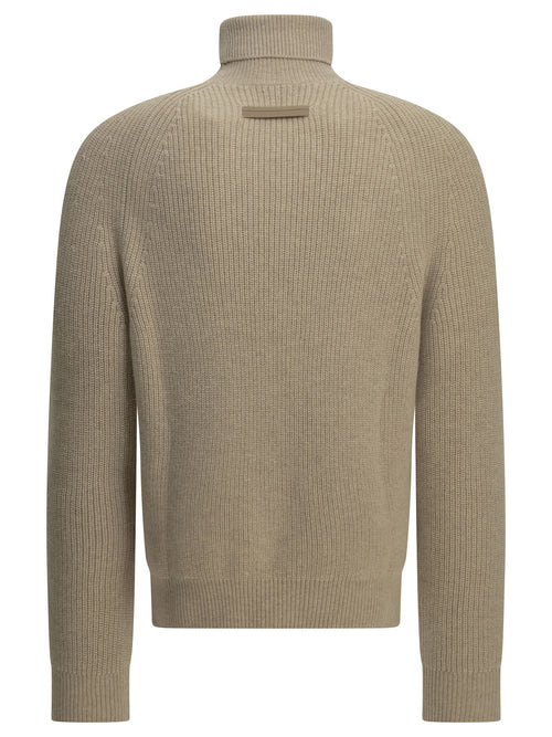 Zegna Cashmere turtleneck sweater - Beige
