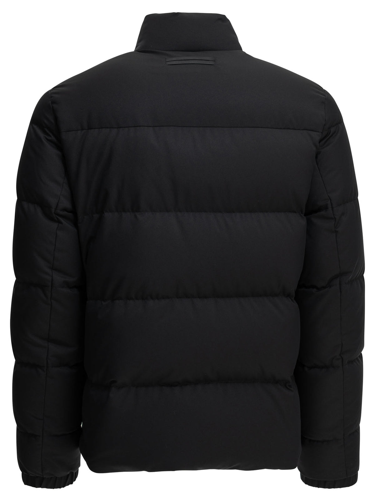 Zegna Short down jacket - Blue