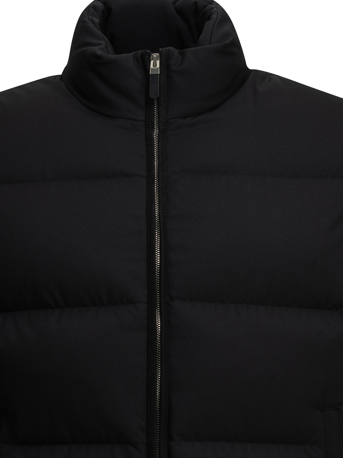 Zegna Short down jacket - Blue