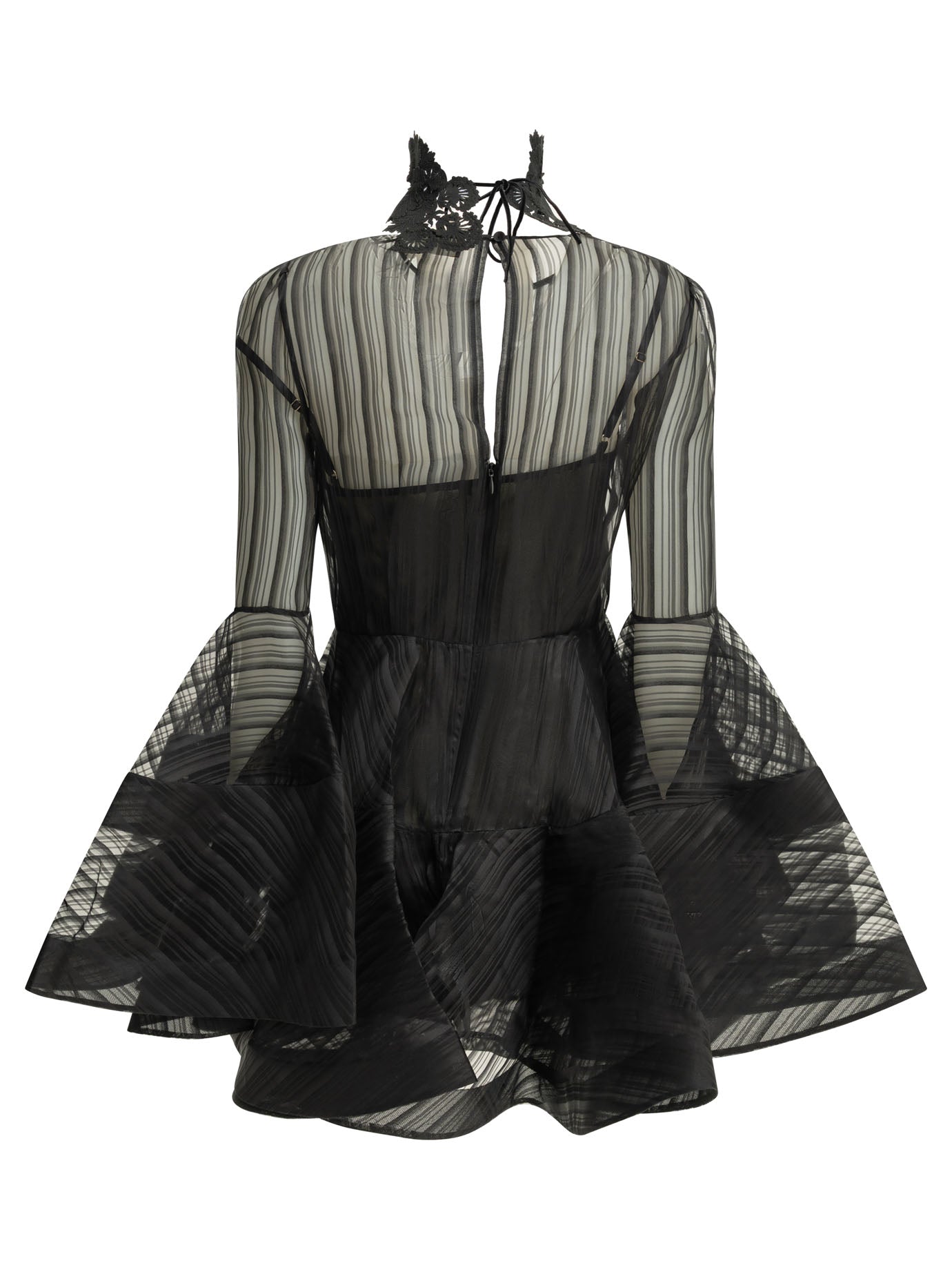 Zimmermann "Valiant" Short Dress - Black