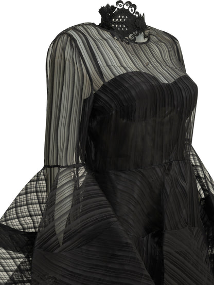Zimmermann "Valiant" Short Dress - Black