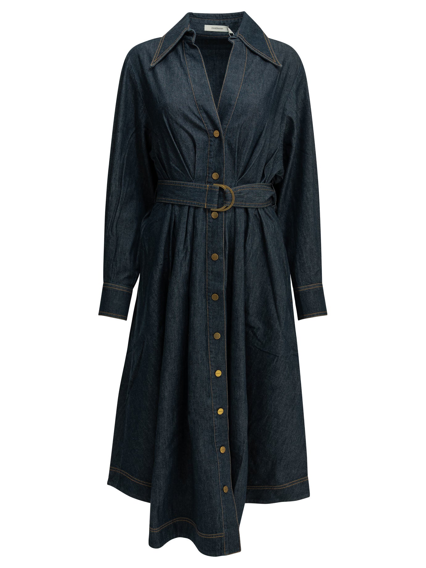 Zimmermann Midi shirtdress - Blue