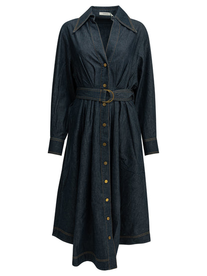 Zimmermann Midi shirtdress - Blue