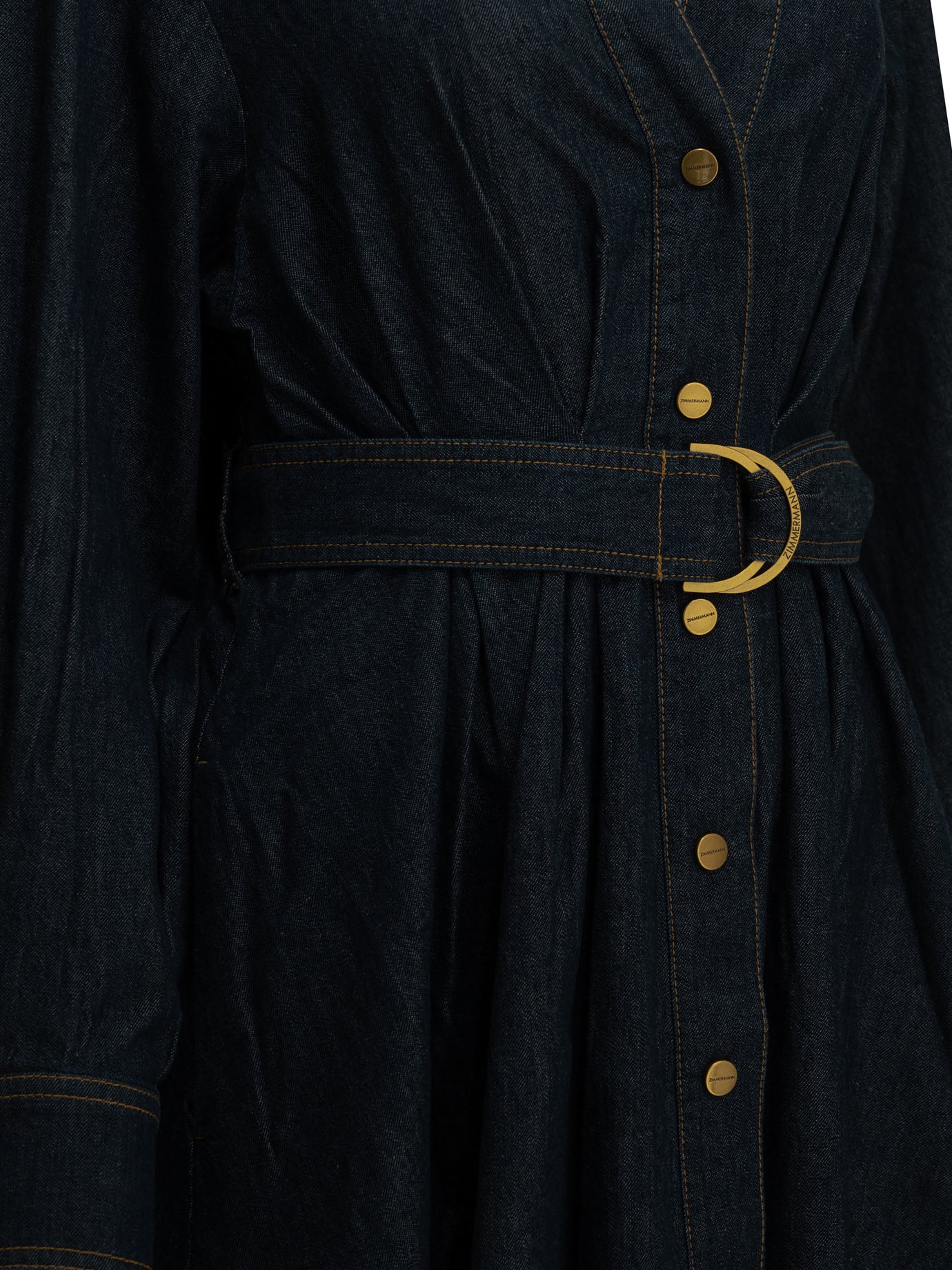 Zimmermann Midi shirtdress - Blue