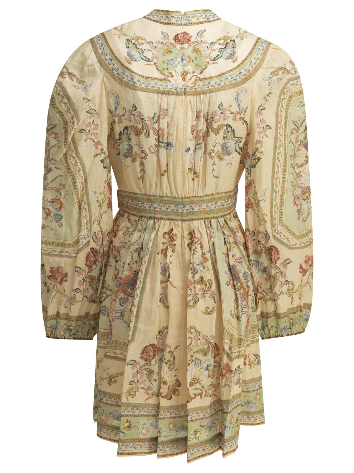Zimmermann "Roselight" short dress - Beige