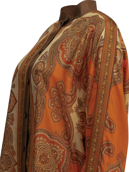 Zimmermann "Mahon" Casual shirt - Orange