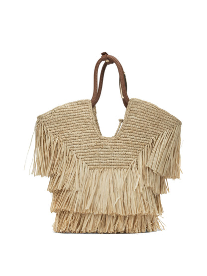 Zimmermann "Goldentime" Medium handbag - Beige