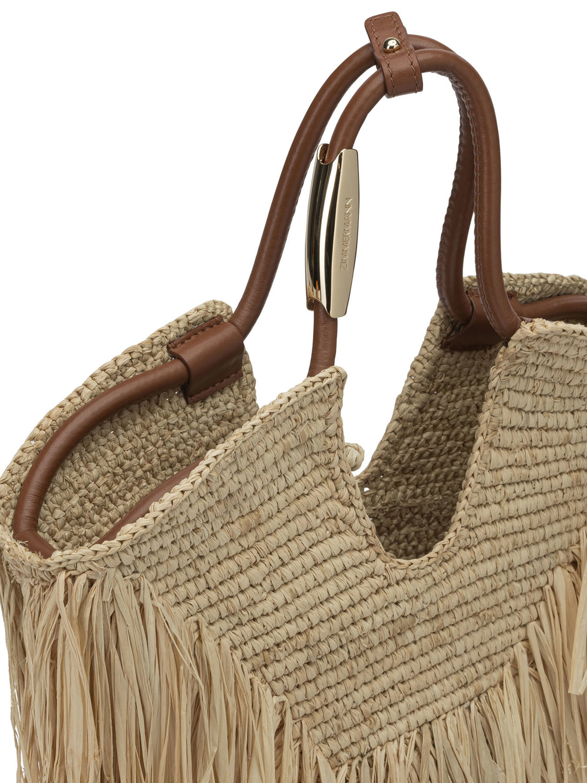 Zimmermann "Goldentime" Medium handbag - Beige