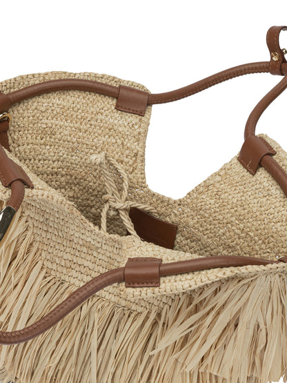 Zimmermann "Goldentime" Medium handbag - Beige