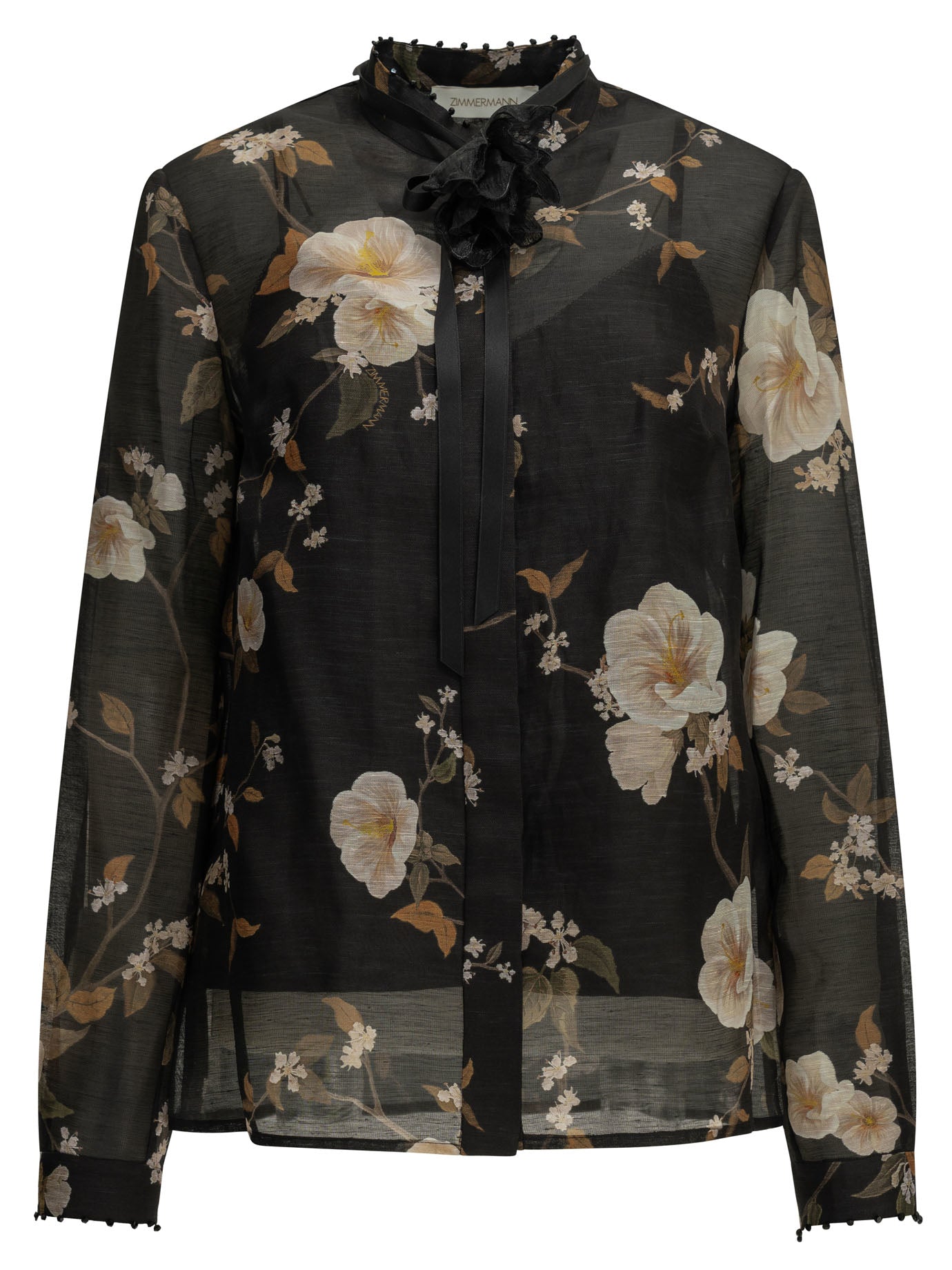 Zimmermann "Ascent" Casual Shirt - Black
