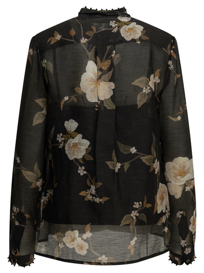 Zimmermann "Ascent" Casual Shirt - Black
