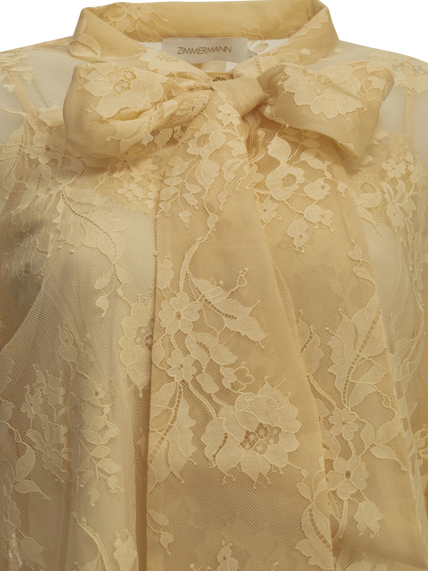 Zimmermann Lace Blouse - Beige