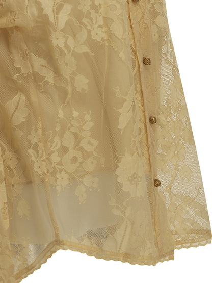Zimmermann Lace Blouse - Beige