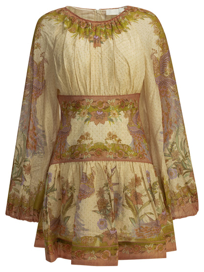Zimmermann "Indra" Short dress - Pink