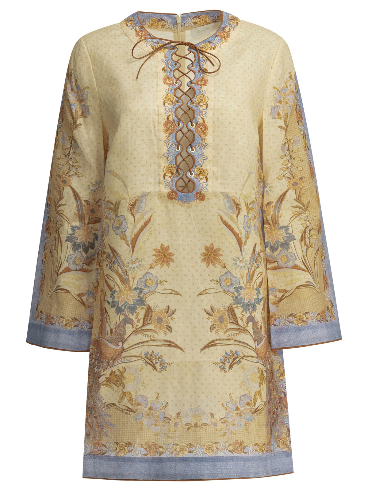 Zimmermann "Indra" Short dress - Beige