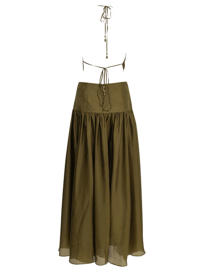 Zimmermann "Indra" Long dress - Green