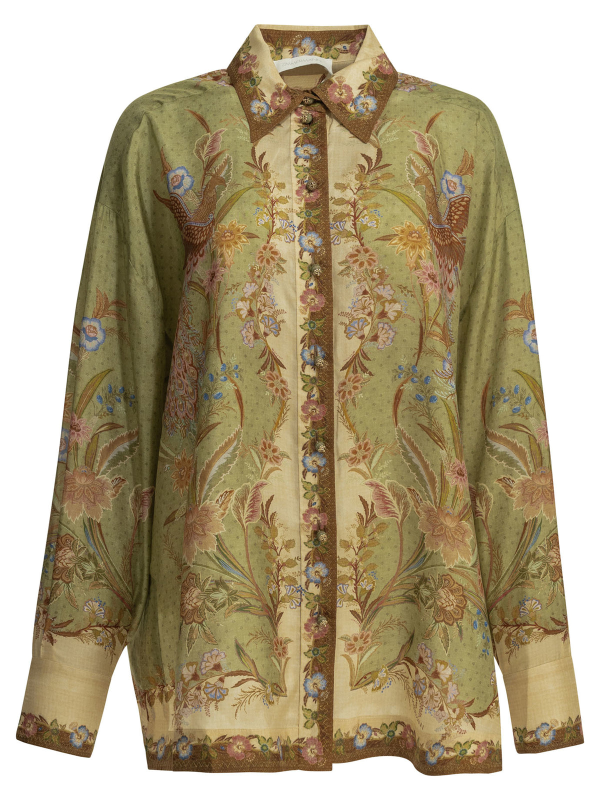 Zimmermann "Indra" Casual shirt - Green