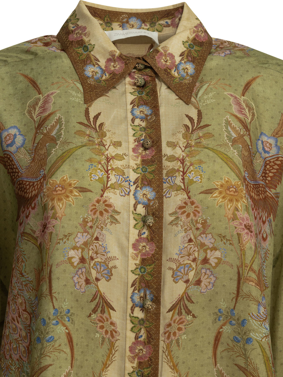 Zimmermann "Indra" Casual shirt - Green