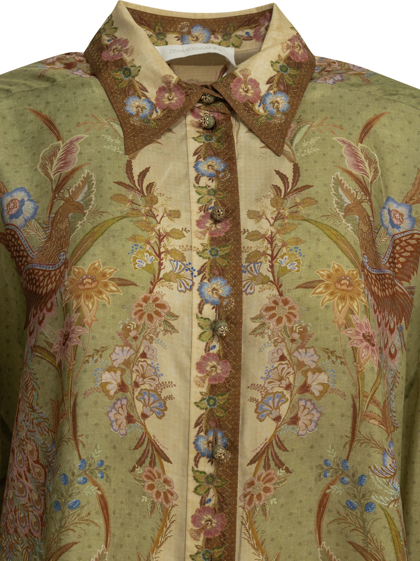 Zimmermann "Indra" Casual shirt - Green