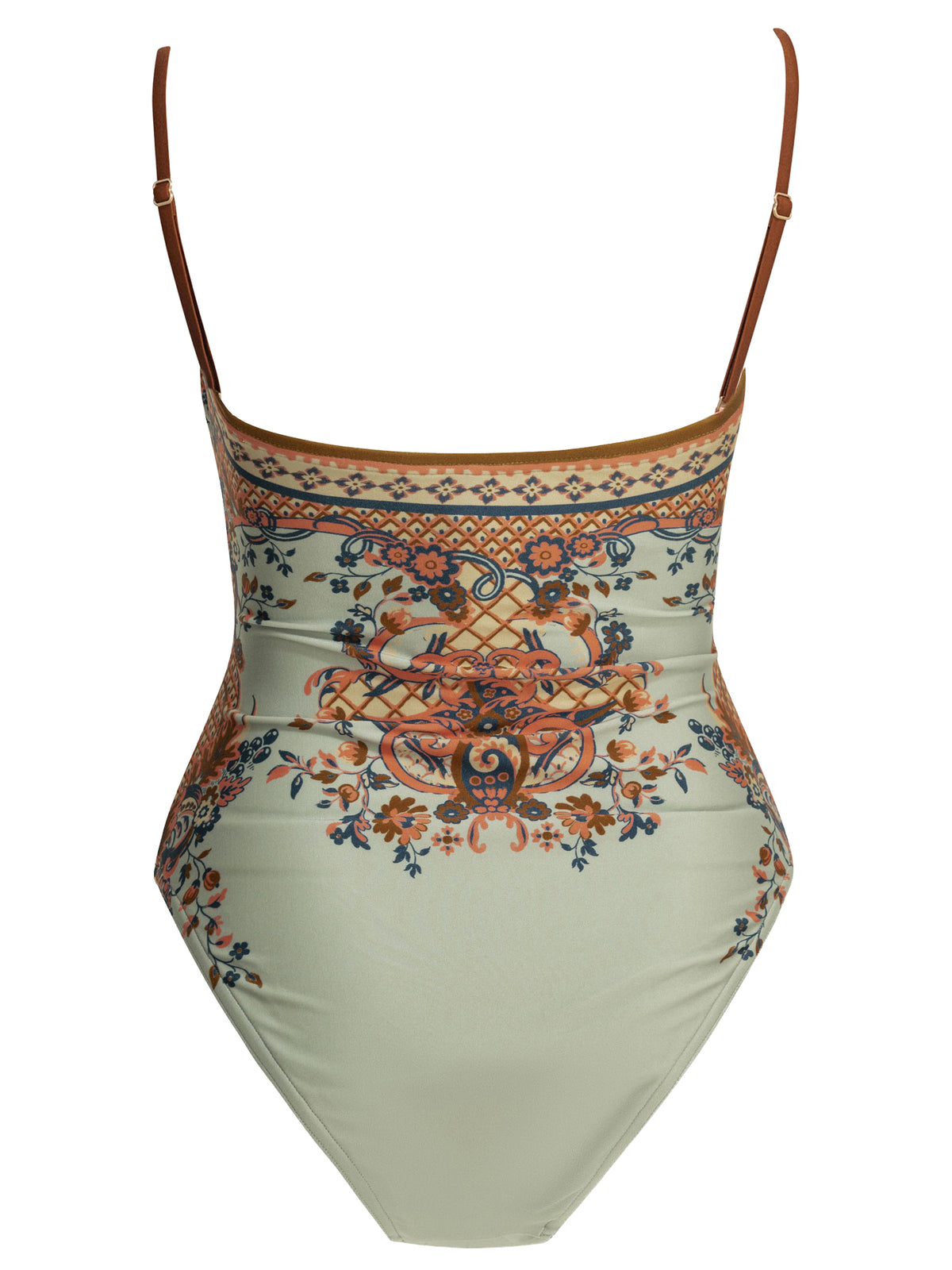 Zimmermann "Aster" swimsuit - Light Blue