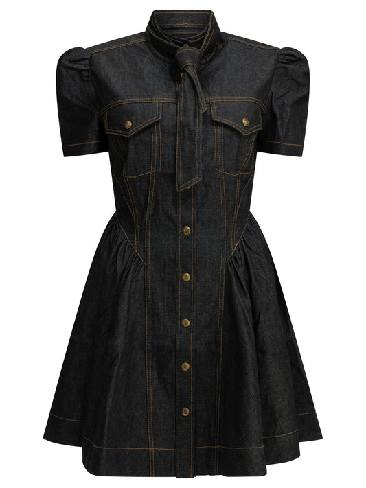 Zimmermann Short denim dress - Blue