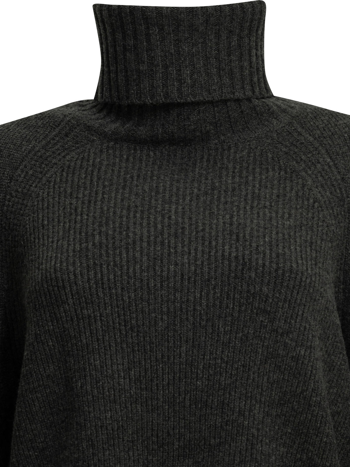 Zimmermann "Valiant" Turtleneck Sweater - Grey