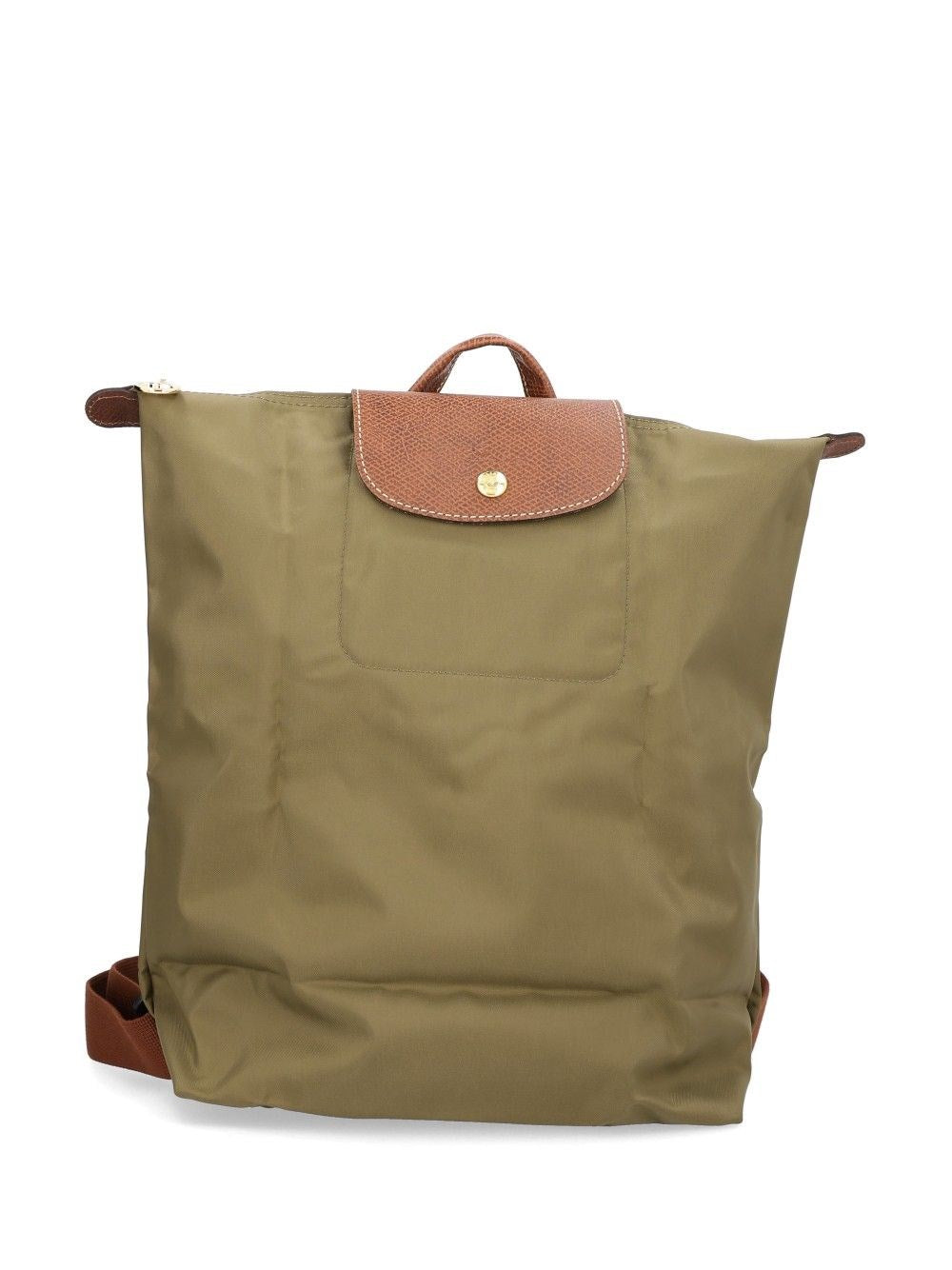 Longchamp Paris Backpack M "Le Pliage Original" - Green