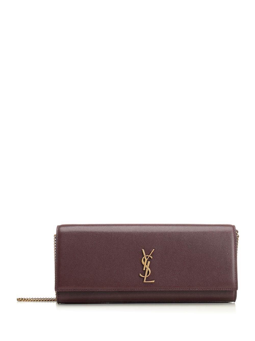 Saint Laurent "Kate" Clutch - Bordeaux