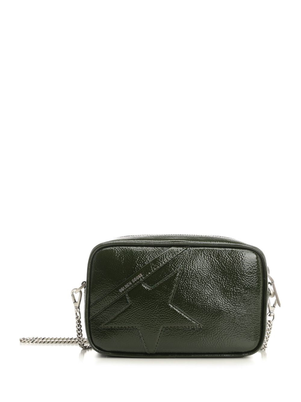 Golden Goose Mini Star Bag In Leather - Green