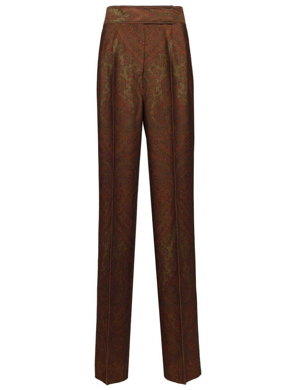 Etro Jacquard Trousers - Multi