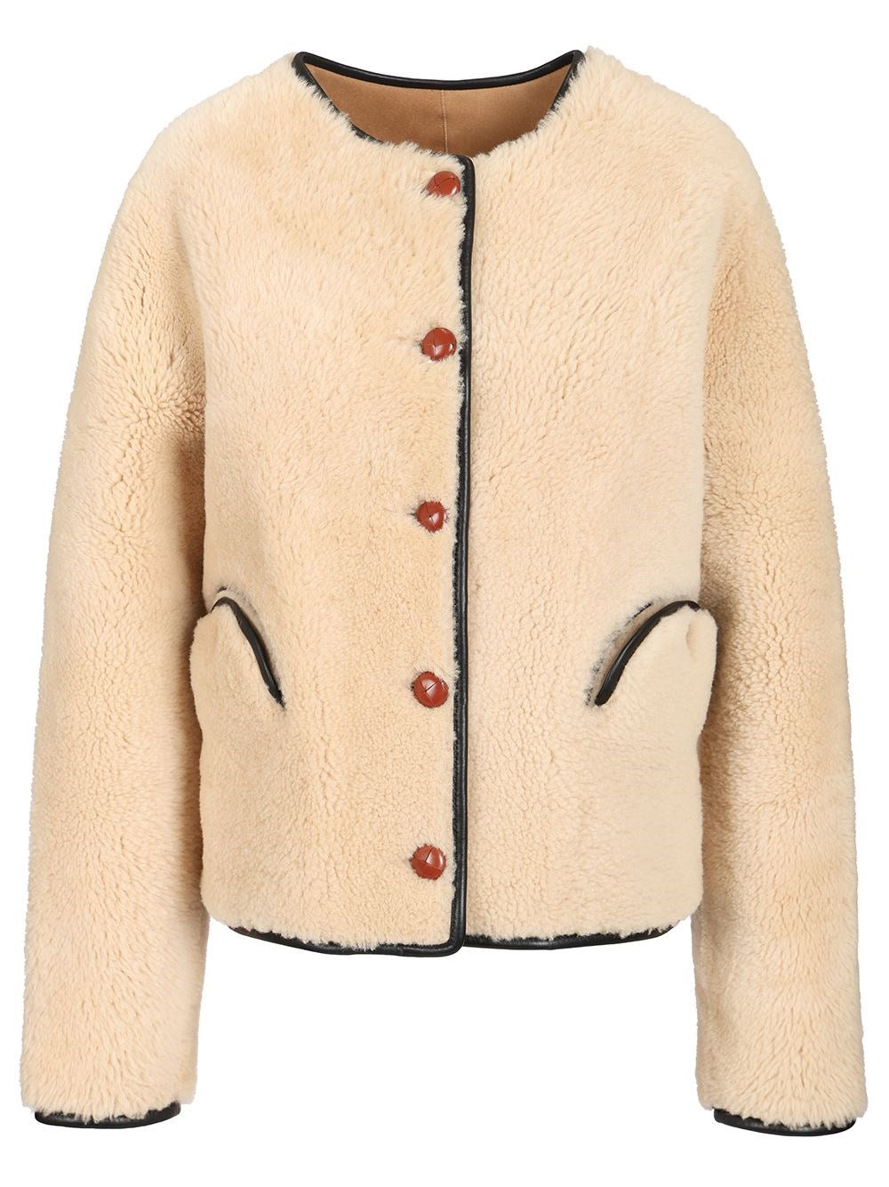 Blazé Milano "Tatoosh Gliss" Bolero Jacket - Brown