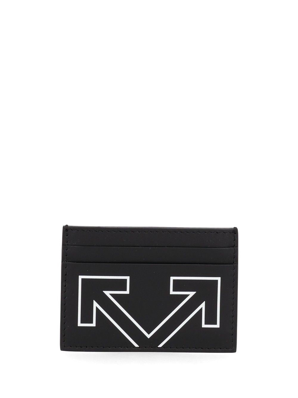 Off-White Heritage Card Holder - Black