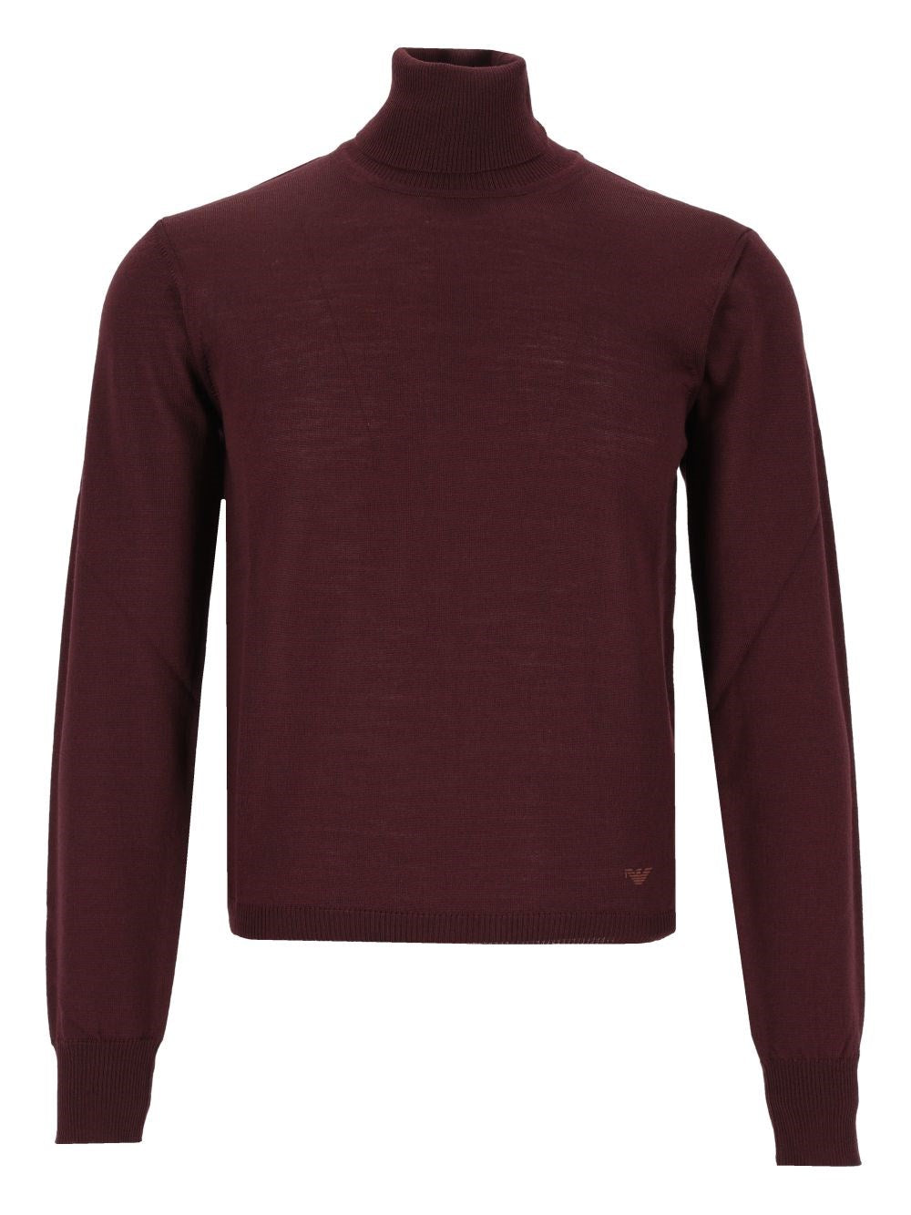 Emporio Armani Turtleneck Sweater - Bordeaux