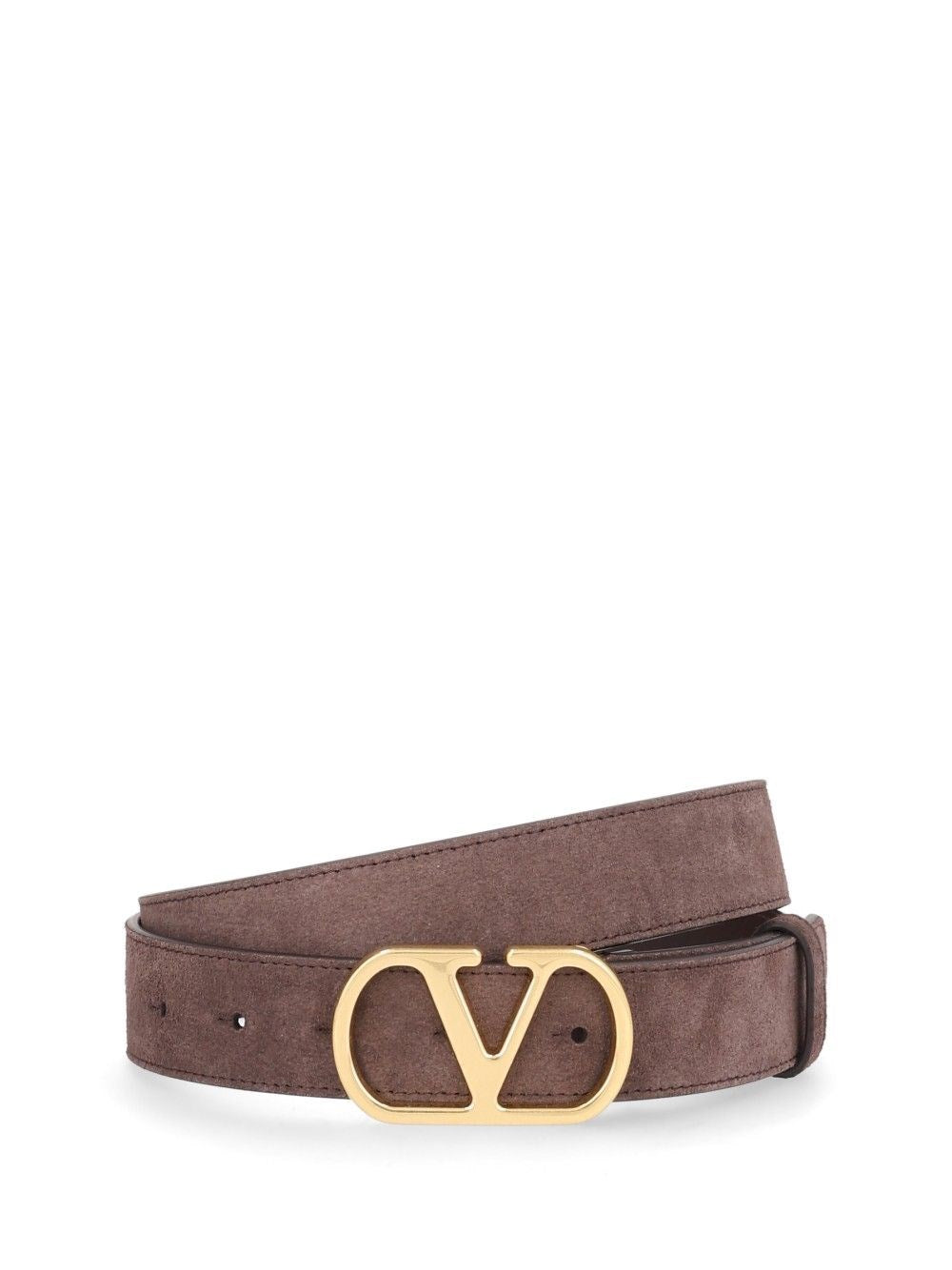 Valentino Garavani "Vlogo Signature" Belt - Brown