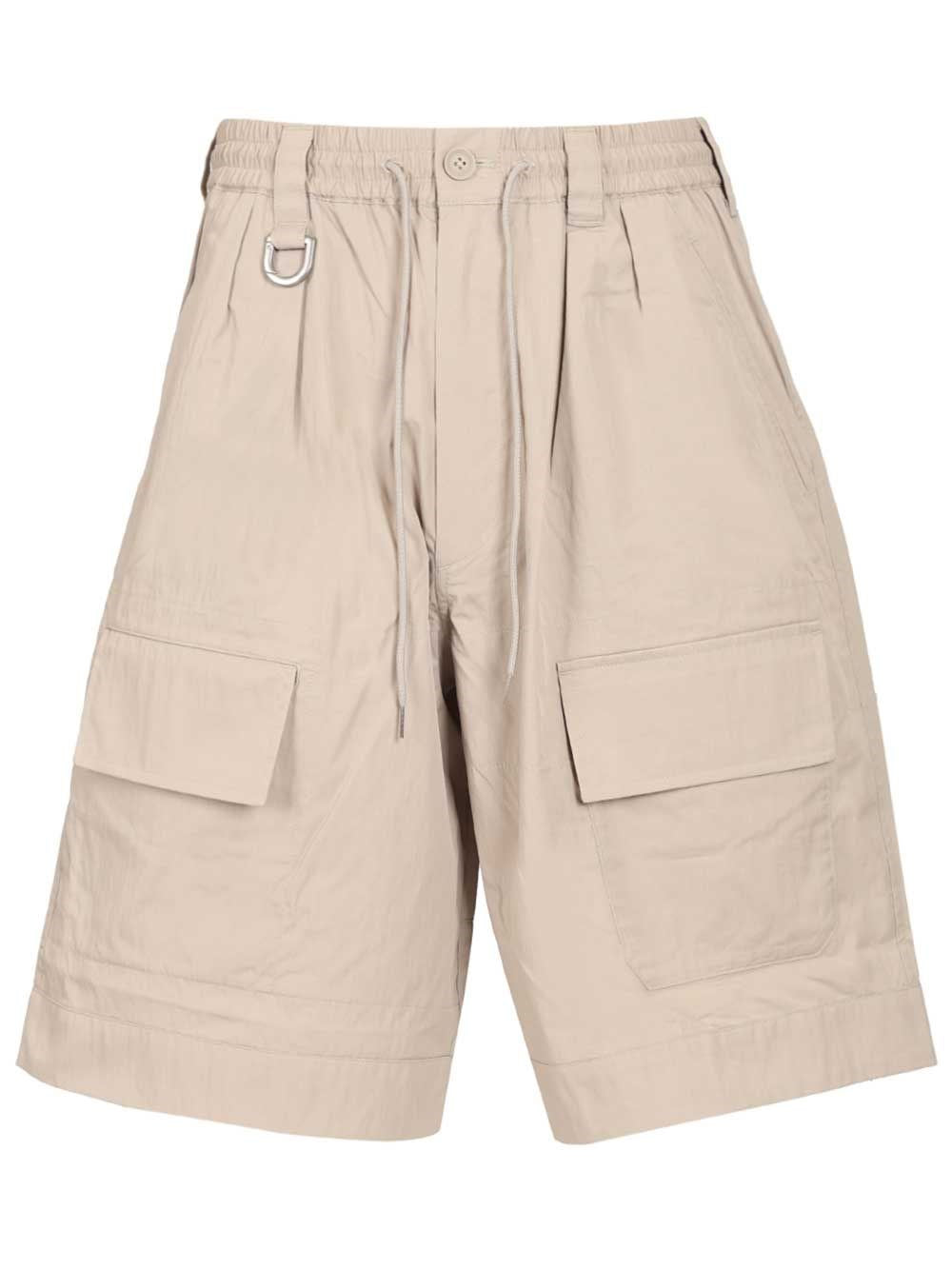 Adidas Y-3 Cargo Shorts - Beige