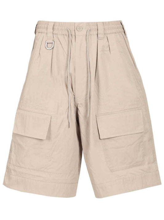 Adidas Y-3 Cargo Shorts - Beige
