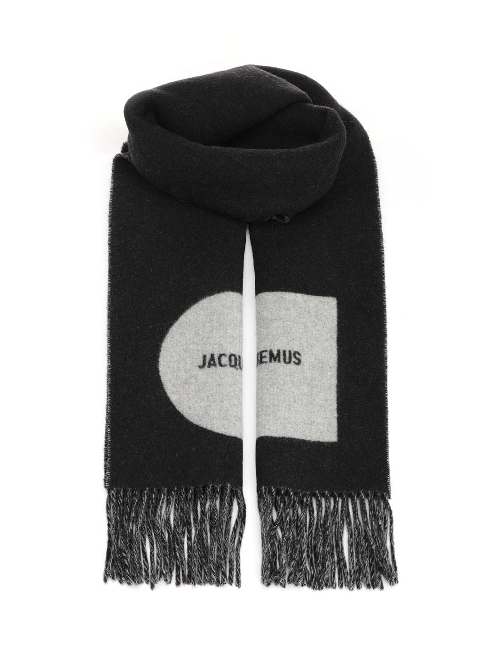 Jacquemus "Rond Carré" Scarf - Black