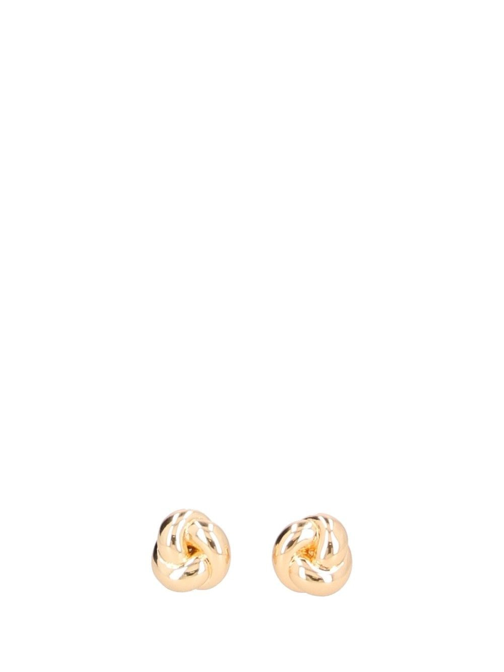 Self-Portrait Small Knot Earrings - Gold