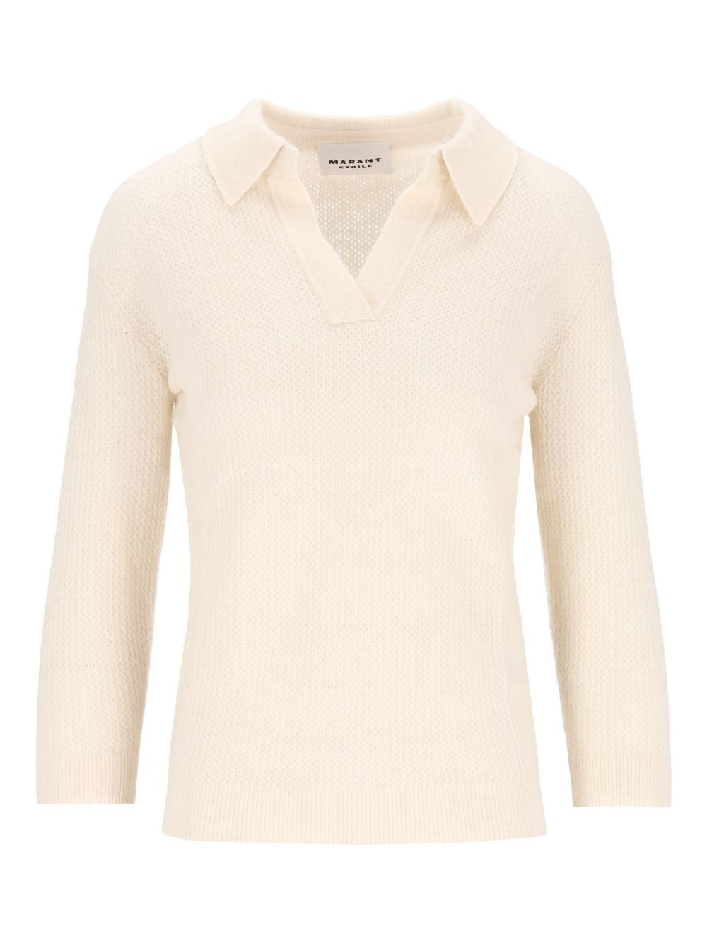 Marant Etoile "Nathalie-Gb" Polo Shirt - White
