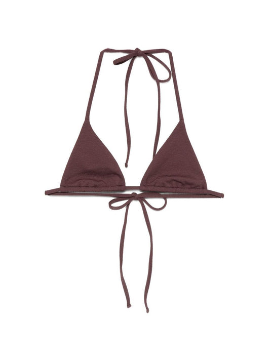 Matteau Triangle Top With Straps - Bordeaux