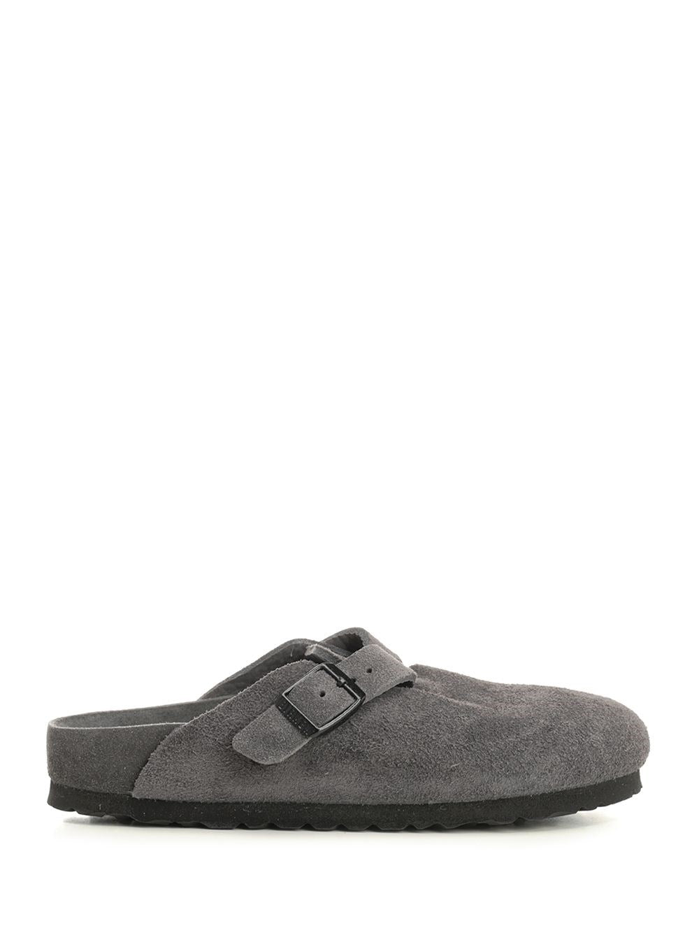 Birkenstock "Boston" Slippers - Grey