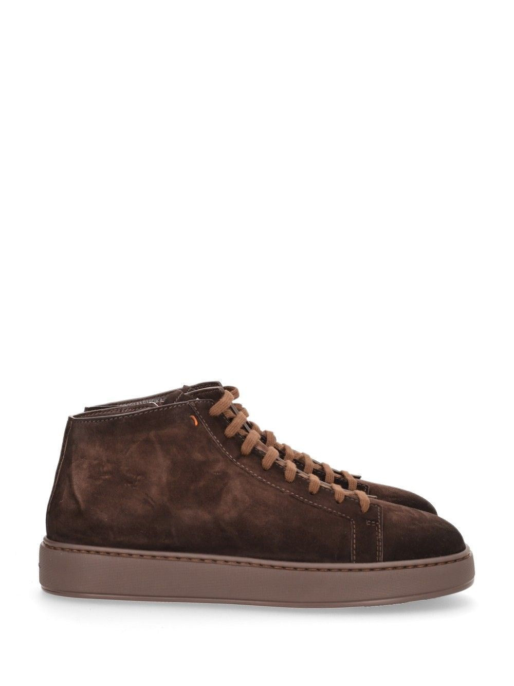 Santoni Ankle Boot With Zip - Brown