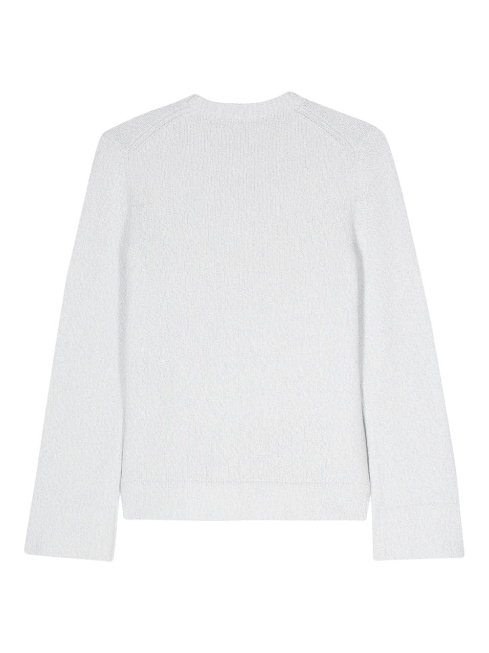 Theory Wool Cotton Cashmere Sweater - Sky Blue
