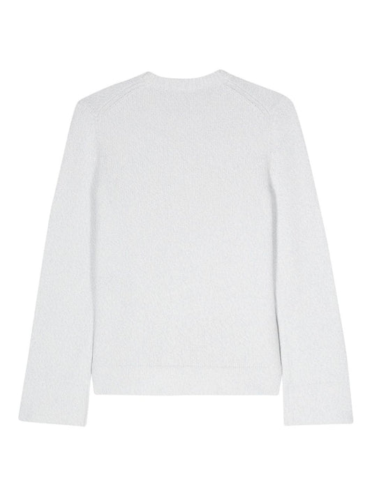 Theory Wool Cotton Cashmere Sweater - Sky Blue